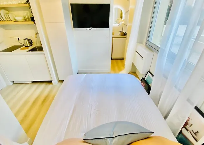 New Designer Next To Casino Square With Ac & Internet 公寓 蒙特卡罗